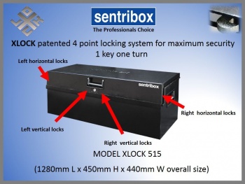Sentribox SENTRIBOX XLOCK 515 TRUCKBOX,VEHICLE BOX - sentribox.co.uk